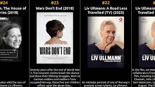 Liv Ullmann  Best movies [upl. by Imrots36]