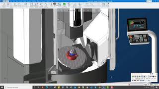 DMG MORI DMU 65 monoBLOCK GibbsCAM Digital Twin [upl. by Darmit]