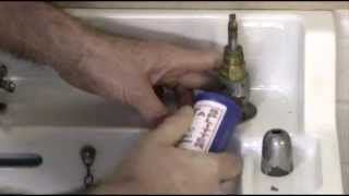 Old washbasin amp bath tap repairs Part 2 [upl. by Parrish]