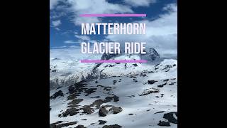 Matterhorn Glacier Ride Switzerland  Cable car from the highest station in Europe  2024 shorts [upl. by Cody]