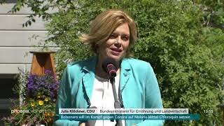 Julia Klöckner Bundeslandwirtschaftsministerin zum Weltbienentag am 200520 [upl. by Christen560]