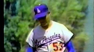 1968 Don Drysdale Los Angeles Dodgers Vitalis Commerical [upl. by Ibbie]