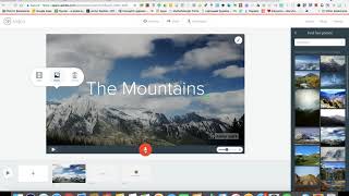 Adobe Spark How to create a slide with music and pictures [upl. by Bunnie]