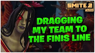 DRAGGING MY TEAM TO THE FINISH LINE  IZANAMI SMITE 2 [upl. by Aicad]