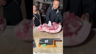 Pork cut  The best piece of meat  Slicing Pork  fresh pork pig Nov 02 [upl. by Ardnosal]