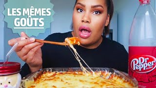 20 REQUEST CHEESY LASAGNA MUKBANG  adama on peut faire ça [upl. by Loraine]