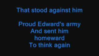 Flower of Scotland singalong lyrics [upl. by Heather]