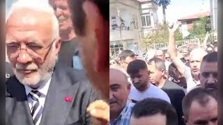 Mustafa Elitaş’a büyük protesto Allah’tan korkmuyor musunuz [upl. by Rednas745]