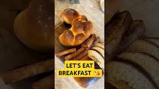 Breakfast time arlene breakfast breadrecipe yummyfood yummy youtubeshorts goodvibes [upl. by Noskcire]