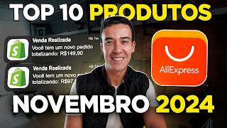 Dropshipping 10 Produtos para Vender em Novembro de 2024 na sua Loja Virtual [upl. by Salter]