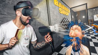 ΑΝΟΙΞΑ ΔΙΚΟ ΜΟΥ ΜΠΑΡΜΠΕΡΙΚΟ  Barbershop Simulator VR [upl. by Aryahay]