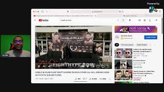 Canelo vs Caleb Plant Weigh in Reaction [upl. by Lucila308]