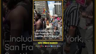 2023 NYC Pride March in New York City  WION Shorts [upl. by Berthold]