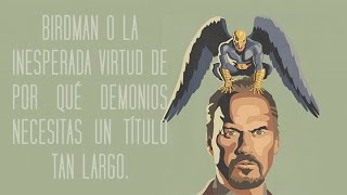 Mi problema con Birdman  Post Script [upl. by Latoniah]