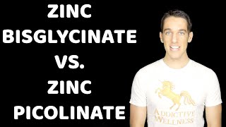 Zinc Bisglycinate vs Zinc Picolinate  Which is More Bioavailable [upl. by Chesney]