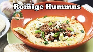 Hummus maken Super romig en gezond met kikkererwten en tahini [upl. by Dnaltiac865]