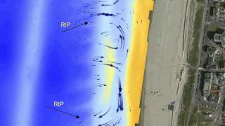 Rip currents at Egmond aan Zee the Netherlands [upl. by Siseneg]