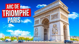 Arc de Triomphe  Paris France  Place Charles de Gaulle Etoile [upl. by Nedyaj]