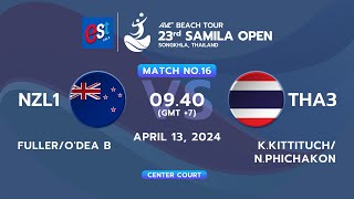 นิวซีแลนด์ 2  ไทย 3ชายกลุ่ม เอชEst Cola AVC Beach Tour Samila [upl. by Oniger]