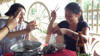 Food Adventures Coconut Beetle Larvae [upl. by Gati]