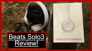 Beats Solo 3 Review The HeadPhones With A Super Long Battery Life [upl. by Schmitt177]