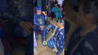 IYABO OJO GREETS JIDE KOSOKO AT OAFP AWARDS [upl. by Nisen]