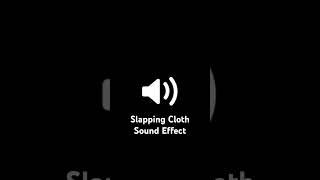 Slapping Cloth Sound Effect soundeffect sounddesign creativeaudio samplelibrary sound [upl. by Neelhtak390]