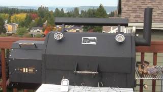 SmokingPitcom  Yoder YS640 Pellet Smoker High Temp Test Firmware U18  BBQ Equipment Review [upl. by Nogas]