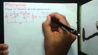 Circuitos Electricos  metodo de Analisis de Nodos  Video 1 [upl. by Mert]