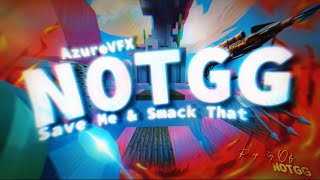 🏆 Presenting NotGG 🔥  Roblox BedWars Montage  Client beckywbu [upl. by Azitram]