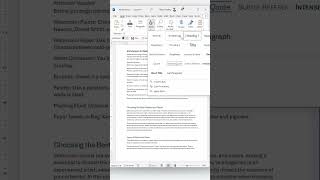 Start Every Heading on a New Page Automatically in Word shorts [upl. by Nawaj]