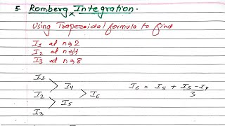 Unit4  Newton Differentiation amp Integration  Romberg Integration  Numerical Method Prashant YT [upl. by Parnell277]