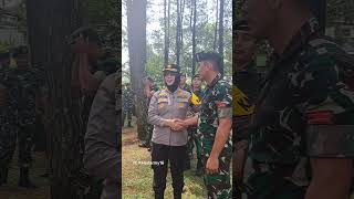 Bu Kapolres juga Anak tentara yang berpangkat Tantama army tniad tni polri polwan shorts fyp [upl. by Svoboda105]