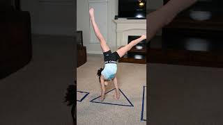 Chloe’s Gymnastics Challenge Staying Inside the Lines [upl. by Scholz]