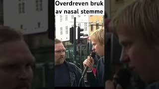 Overdreven bruk av nasal stemme bestmoments humor funny komedie [upl. by Hanavas]