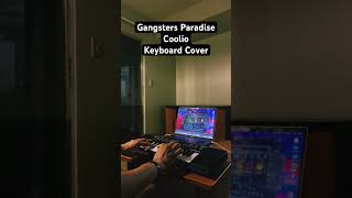 Gangsters Paradise  Coolio Keyboard Cover piano pianocover keyboardist hiphop musician [upl. by Einaffyt]