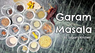 The Best Garam Masala Recipe  By Sagars Kitchen [upl. by Geraud313]