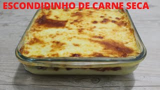 ESCONDIDINHO DE CARNE SECA CREMOSO [upl. by Dunn424]