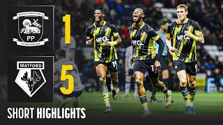 FIVESTAR HORNETS ⭐  Preston North End 15 Watford  Short Highlights [upl. by Fernald782]