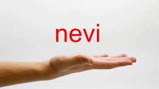 How to Pronounce nevi  American English [upl. by Gnof143]