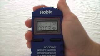 Robic SC505W Stopwatch [upl. by Trah106]