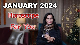 JANUARY 2024 Horoscope  जनवरी राशिफल January 2024 Monthly Prediction  All 12 RashiZodiac Tarot [upl. by Ytineres316]