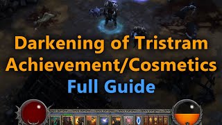 Ultimate Darkening of Tristram Guide  Get all Achievements in 1 Hour Diablo 3 January Event [upl. by Yevi]