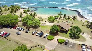 Kauai Lydgate Beach State Park Kapaa Hawaii 2017 [upl. by Ennalorac230]