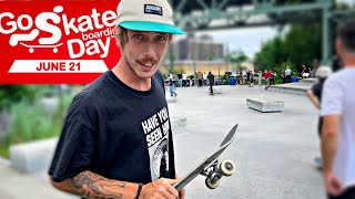 MONTREAL X GO SKATE DAY 2024 🇨🇦 [upl. by Havot720]