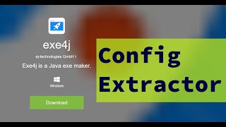 Reversing  Writing an EXE4J Configuration Extractor [upl. by Ennobe]