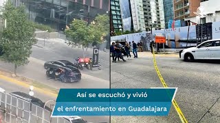 Lo que se sabe de la balacera que dejó un muerto y 6 heridos en Plaza Andares y Plaza Landmark [upl. by Aydin690]