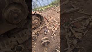 Катки ЭО 5111 экскаватор excavator piledrive копер repair стройка [upl. by Odelinda]