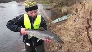 Grymt öring fiske i liten älv kom ihåg att prenumerera [upl. by Lamak]