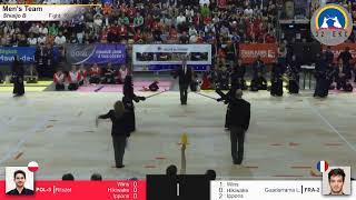 32 EKC Men Team  Semi Final Poland  France [upl. by Ycnuahc]